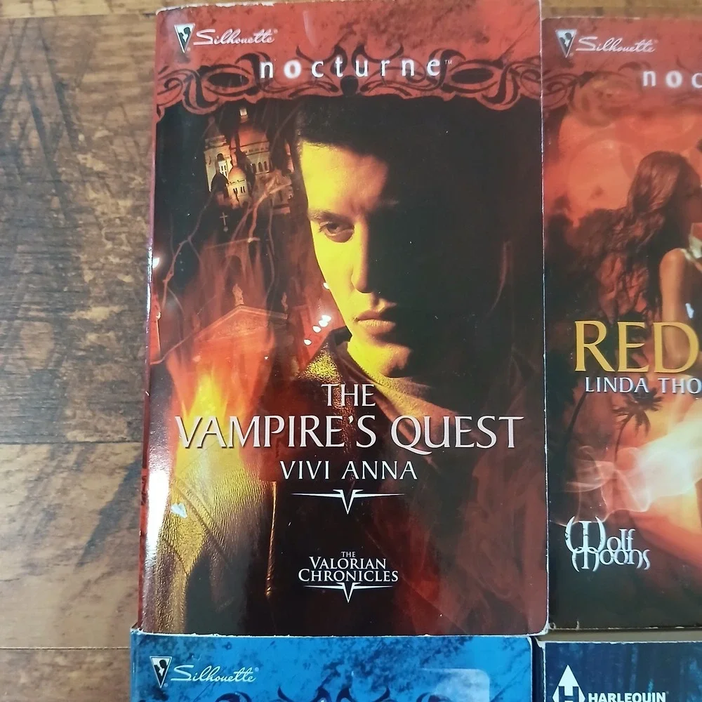Harlequin Nocturne Lot Of 4 Paranormal Romances By Mixed‎ Authors Paperback